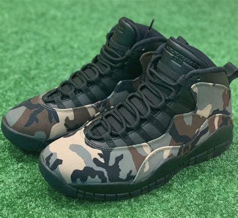 nike air jordan camouflage|jordan 10 woodland camo.